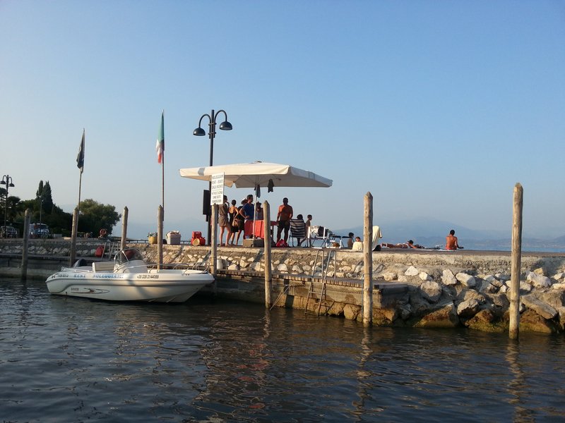 Navigazione sul lago